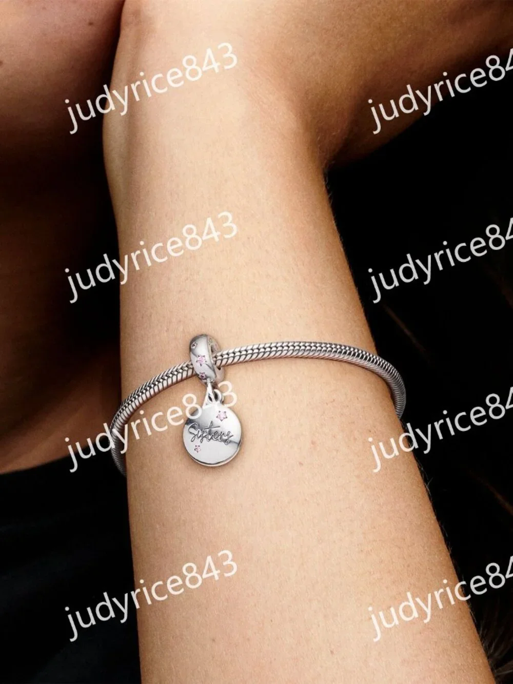 Pandora Forever Sisters Dangle Charm